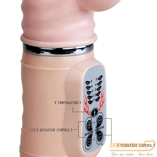 Dương vật giả cầm tay slicon tạo nhiệt cao cấp-DV065 | Top dụng cụ tình dục nữ giúp tình yêu thăng hoa