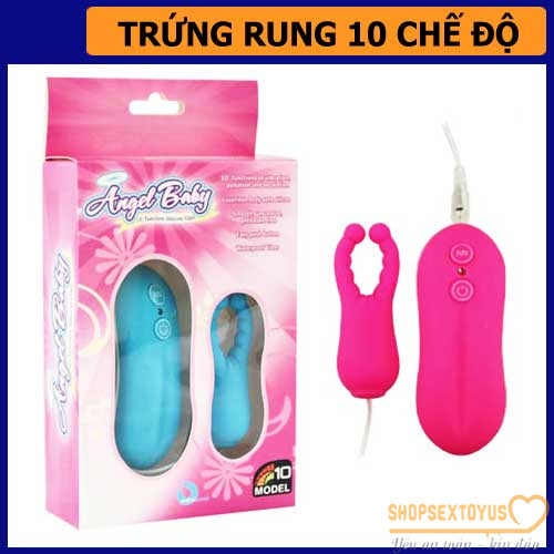 Trứng rung tình yêu Angle Baby dụng cụ kích thích – TR008  | Top máy rung massage điểm G phụ nữ