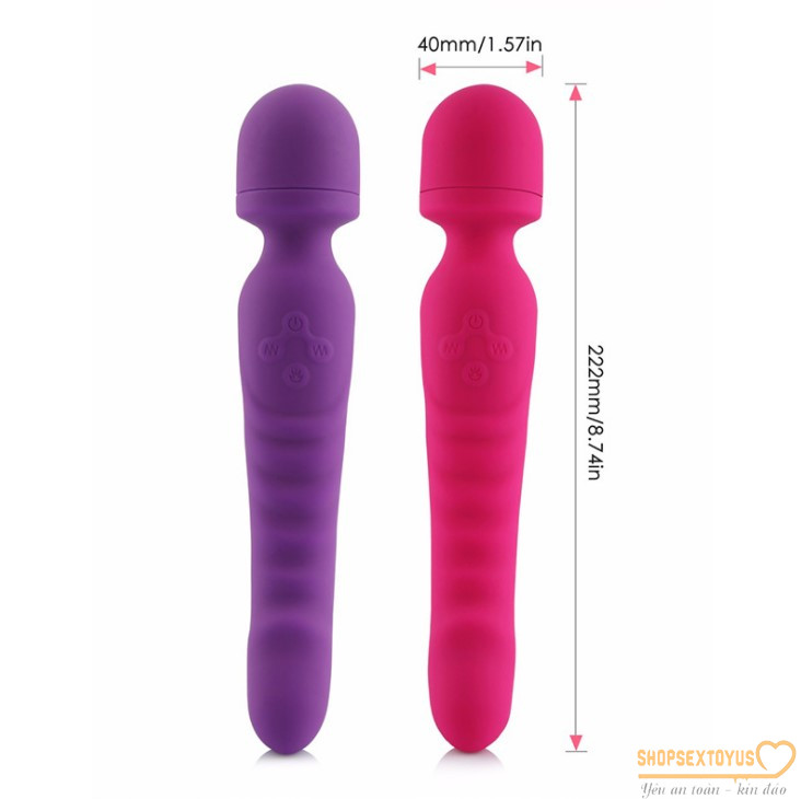 chày rung tình dục kích thích hai đầu Nalone Yoni – CR220 | Máy massage điểm g đồ chơi tình dục cho nữ