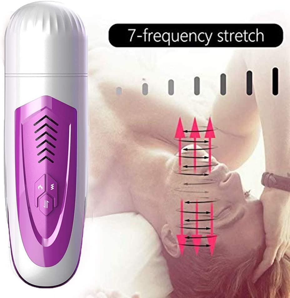 Máy thủ dâm cầm tay tạo nhiệt rung thụt DIBE – AD307 | đồ chơi tình dục nam dụng cụ tự sướng