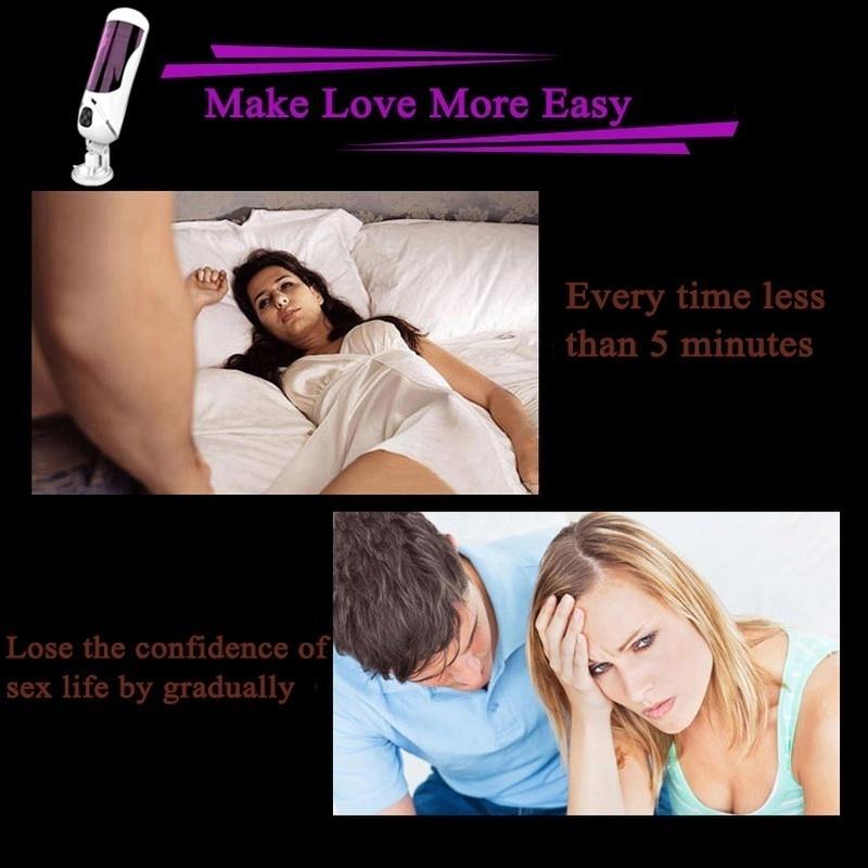 Máy rung tình dục gắn tường đa năng LC Easy Love – AD306 | Cốc âm đạo silicon rung thụt gắn tường