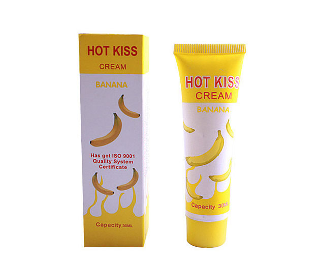 Gel bôi trơn gốc nước hương chuối-GTD371| Dầu bôi trơn tình dục kích thích Hot Kiss 30ml