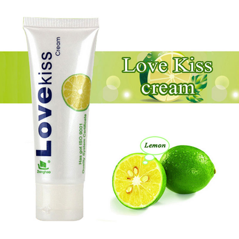 Gel bôi trơn tình dục hương chanh-GTD373 | Chất bôi trơn gốc nước tạo nhờn âm đạo Lovekiss cream