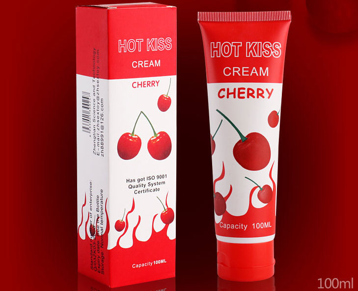 Gel bôi trơn hot kiss hương cherry cao cấp-GTD372 | gel bôi trơn hot kiss cream cherry đẹp, chính hãng chất lượng