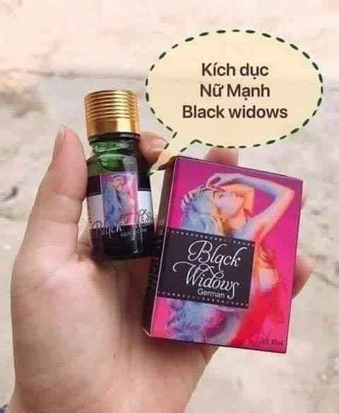 Thuốc kích dục nữ Black Widows nước uống tình dục-KD337 | Thuốc kích thích phụ nữ Black Widows