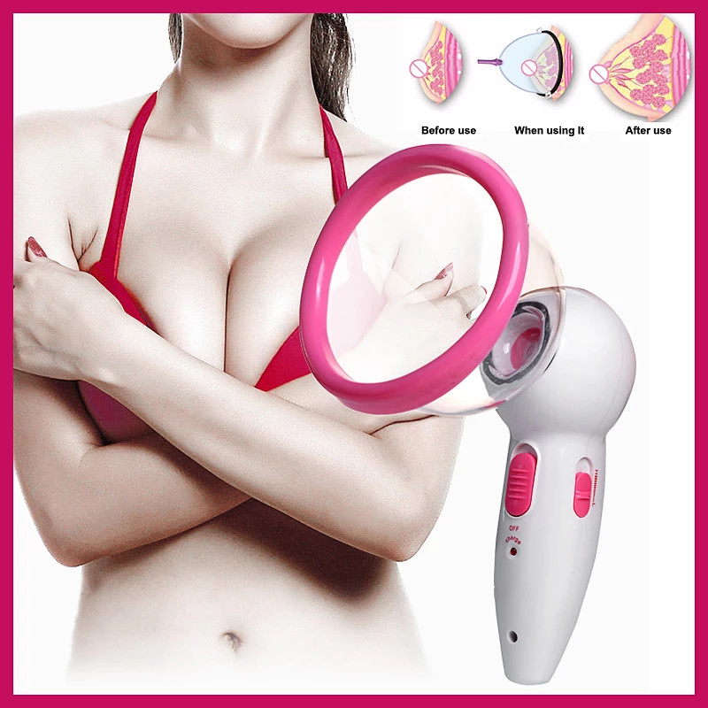 Dụng cụ mát xa nâng ngực hút chân không Shuteng-MTN407 | máy tập săn chắc ngực dành cho nữ