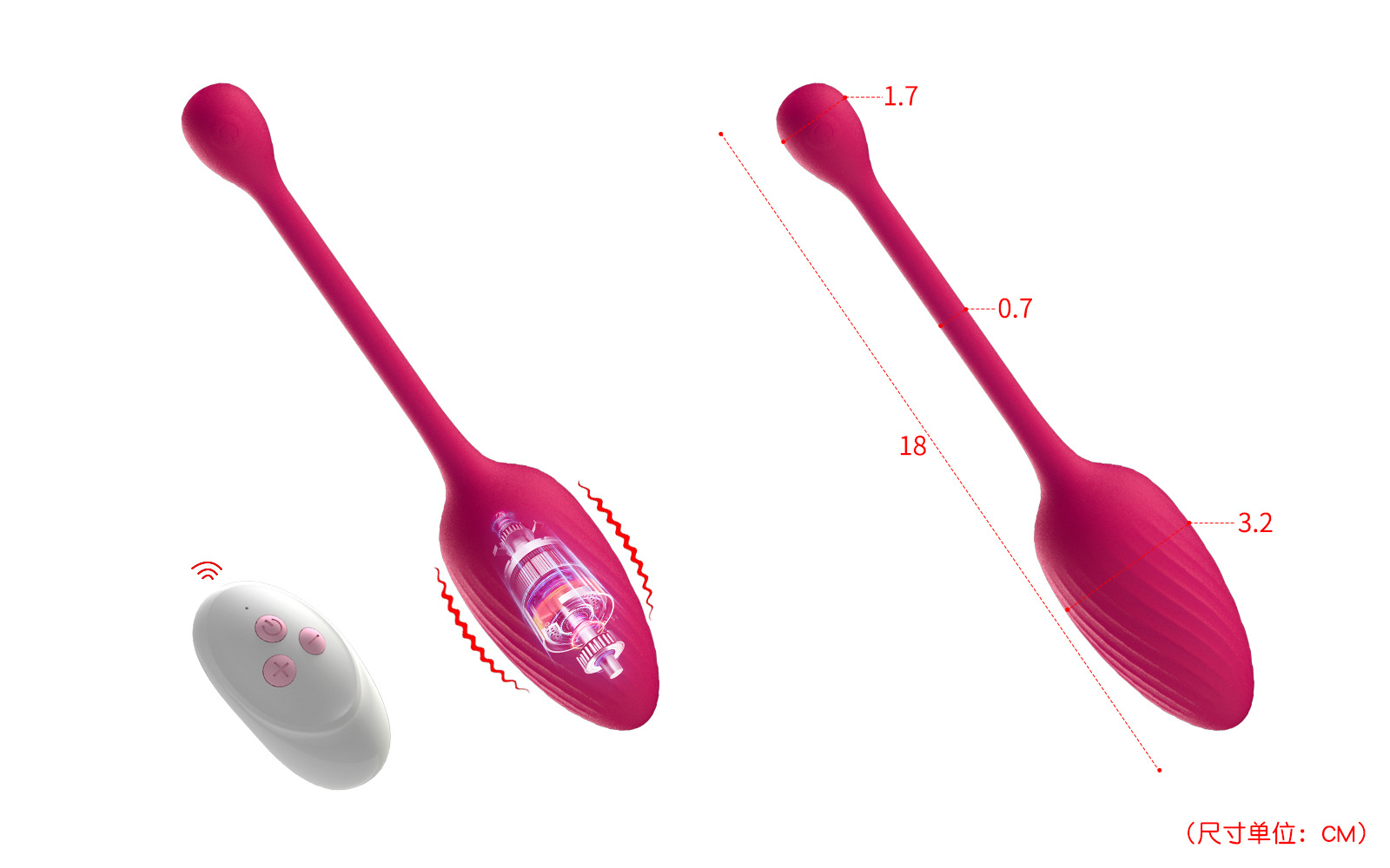 Trứng rung tình yêu LITTE dụng cụ yêu nữ – TR411 | dụng cụ đồ chơi người lớn siêu cao cấp