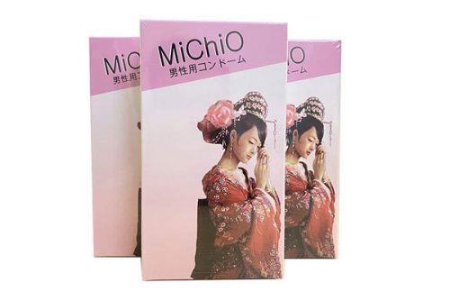 Bao cao su Michio được nghiên cứu và sản xuất tại Nhật Bản.