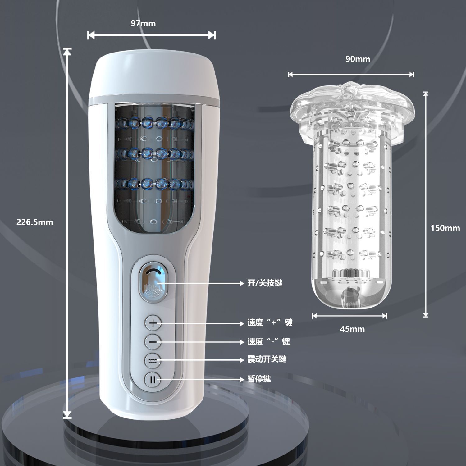 âm đạo tự động rung xoay cho nam Xiangdingle – ADGCT 531 | máy rung tình yêu dụng cụ tăng sinh lý kích dục nam